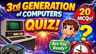 💻 3rd Generation of Computers (1965–1971)Integrated Circuits changed everything! ⚡#3rdGeneration 