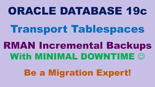 Oracle Transport Part 2: Transport Tablespaces using RMAN Incremental Backups (Minimal Downtime)