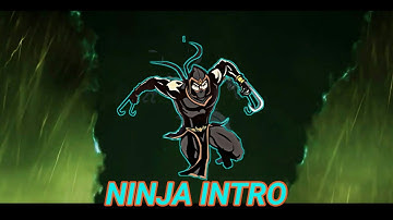 EPIC NINJA BATTLE INTRO IN KINEMASTER & PICSART ll TECHNICAL BLUE