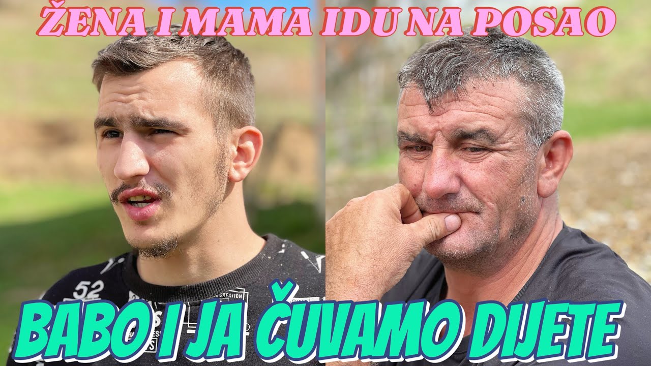 ŽENA I MAMA IDU NA POSAO A BABO I JA ČUVAMO DIJETE / PRIČA BAJE I GUGE