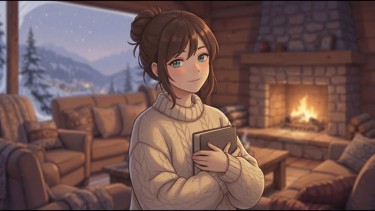 A Quiet Winter Evening by the Fire ❄️ | Reading with Mina