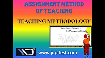 TEACHING METHODOLOGY | ASSIGNMENT METHOD OF TEACHING | NTA NET PAPER I Preparation