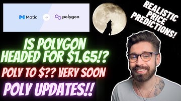 POLYGON PRICE PREDICTION 2021🚀 IS POLYGON HEADED FOR $1.65!?👁 POLYGON & ETH ANALYSIS - MATIC PRICE
