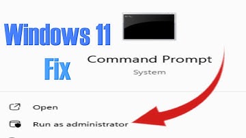 Unable to Run Command prompt as administrator in Windows 11