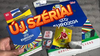 Új Széria / Arany Magyarok 😱 / Topps UEFA EURO 2024 official Sticker Starer Vs Mini box
