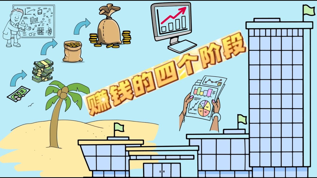 如何赚钱?赚钱的四个阶段 | 带你走上赚钱的道路 - YouTube