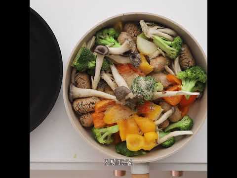 [CJ더키친 레시피] 간단한 반찬 요리 채소 고기 가득 들어간 비엔나Style로 만드는 법