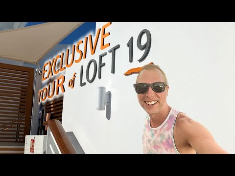 We get EXCLUSIVE access to Carnival's Loft 19 on the Carnival Celebration