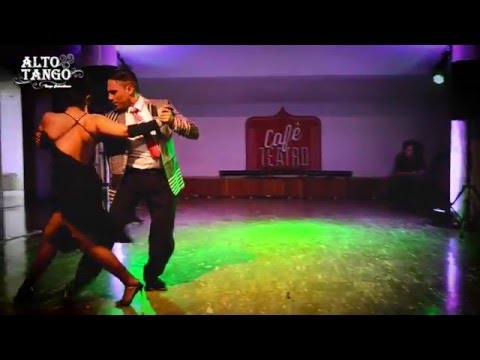 Marcelo Mesa y Natalia Perez, Milonga "Pizpireta"- Tango Colombia. 1