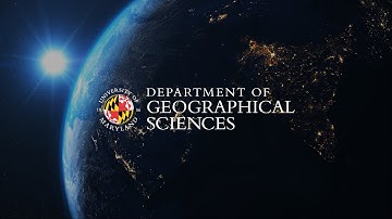Department of Geographical Sciences - University of Maryland
