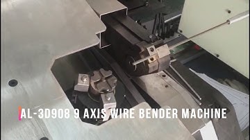 Wire Bender Machine-AL 3D908 9 Axis - AutoLink