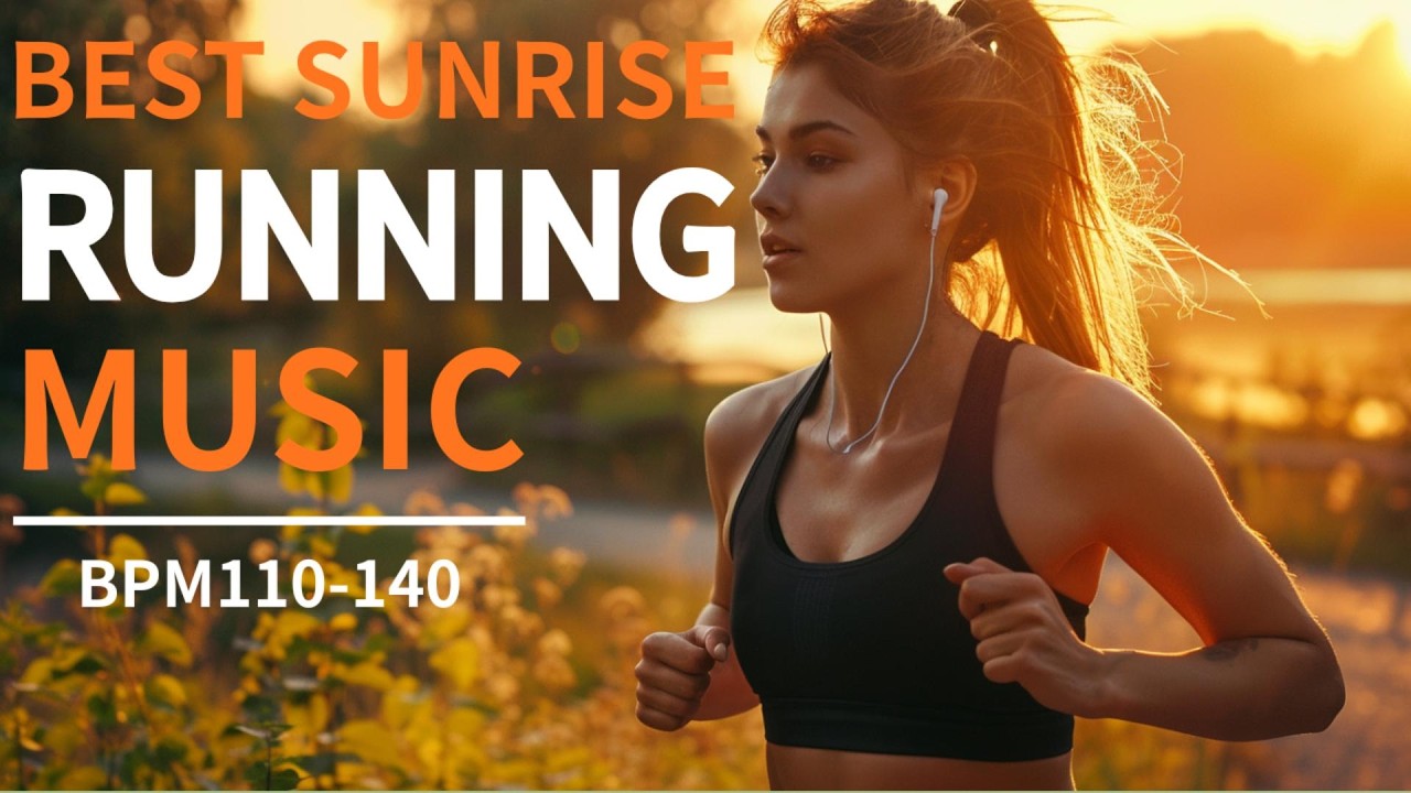 Best Sunrise Running Music – 1 Hour Nonstop Workout Mix (110-140 BPM)