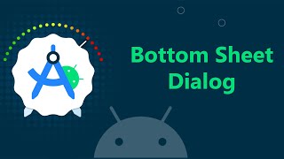 Create Stylish BottomSheetDialog in Android Studio | Complete Tutorial screenshot 1