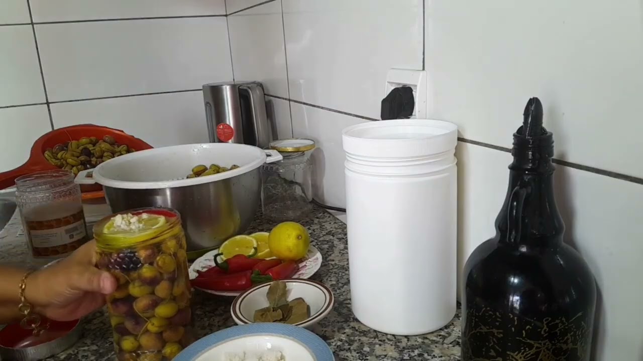 سر تحضير الزيتون المرقد فدار😝 بطريقة ناجحة ١٠٠%