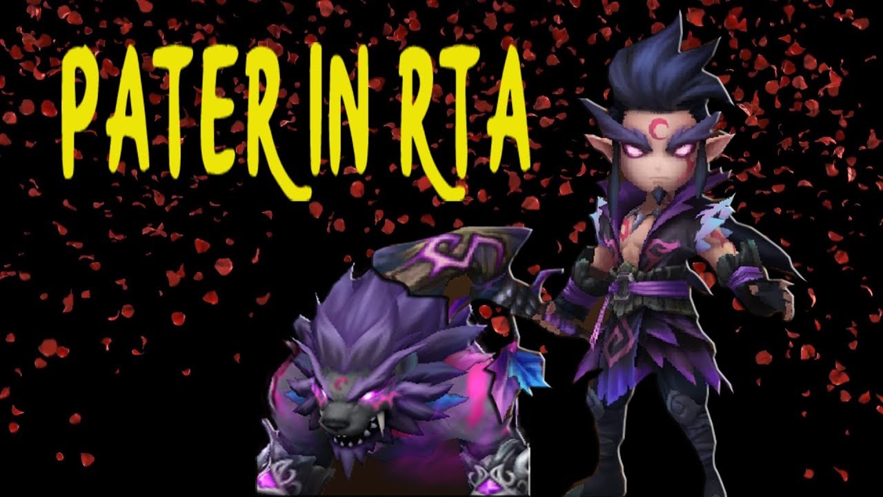 [SUMMONERS WAR RTA SS8] DARK DRUID (Pater) in RTA