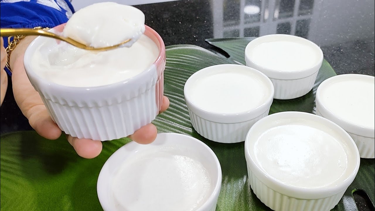 زبادي السحور من غير حمام مائي