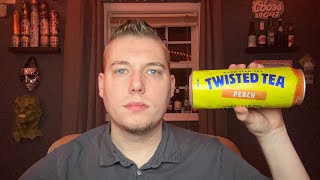 Twisted Tea Peach Review!