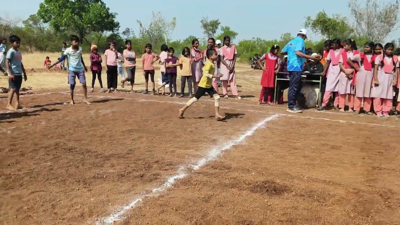 केंद्रस्तरीय क्रीडा स्पर्धा कब्बडी (मुले) भडकेवाडी विरुद्ध गायकवाडमळा पहिला हाफ 