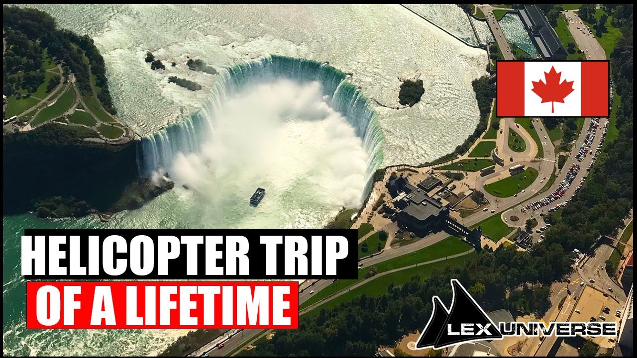 I Flew on a Helicopter above the Niagara Falls (This Is Insane)