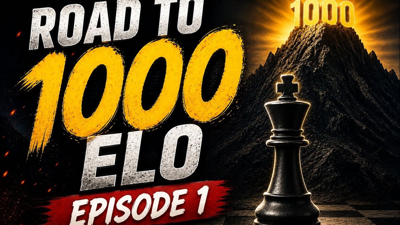 1000 elo? Road to 1000 elo on chess.com, Episode 1 - YouTube