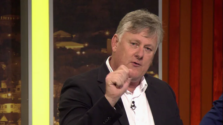 Brian McMillan sorts out Allan Border!