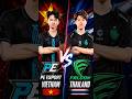 PE ESPORT 🇻🇳 VS FALCON 🇹🇭 4V4 LAST ZONE INTENSE FIGHT 🤯 #shorts #freefire #foryou
