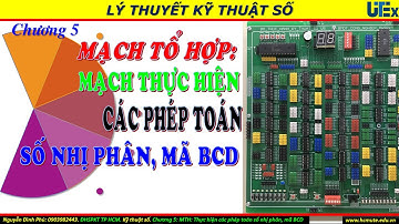 Kỹ thuật số. Chương 5. Mạch cộng 2 số nhị phân 4 bit cải tiến thời gian trễ - Carry Look Ahead Adder