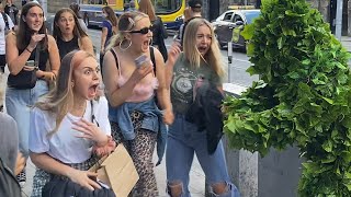 The Craziest Screams Ever. Bushman Prank