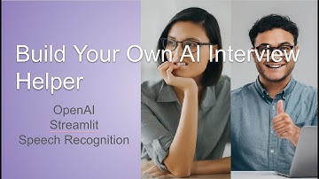 Build Your Own AI Interview Helper with Python Streamlit and OpenAI