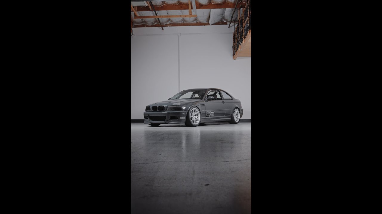 BMW E46 M3 on Apex Flow Formed VS-5 in Race Silver