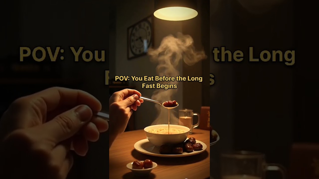 POV: You Take the First Bite After 14 Hours of Fasting… 🍽️