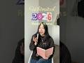 whimsical 2026 resolutions #selflove #20something #postgraduate #newyearsresolution #whimsical