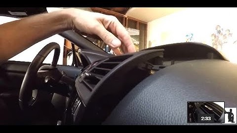 2015 Subaru WRX Minisode 370: Removing Your Center A/C Vents