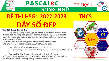 DÃY SỐ ĐẸP - ĐỀ THI HSG Nguyễn Xuân Hồng IT