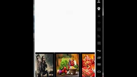 Android Horizontal ScrollView Tutorial