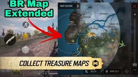 COD Mobile New BR Map update | battle royale map extension | gold rush event