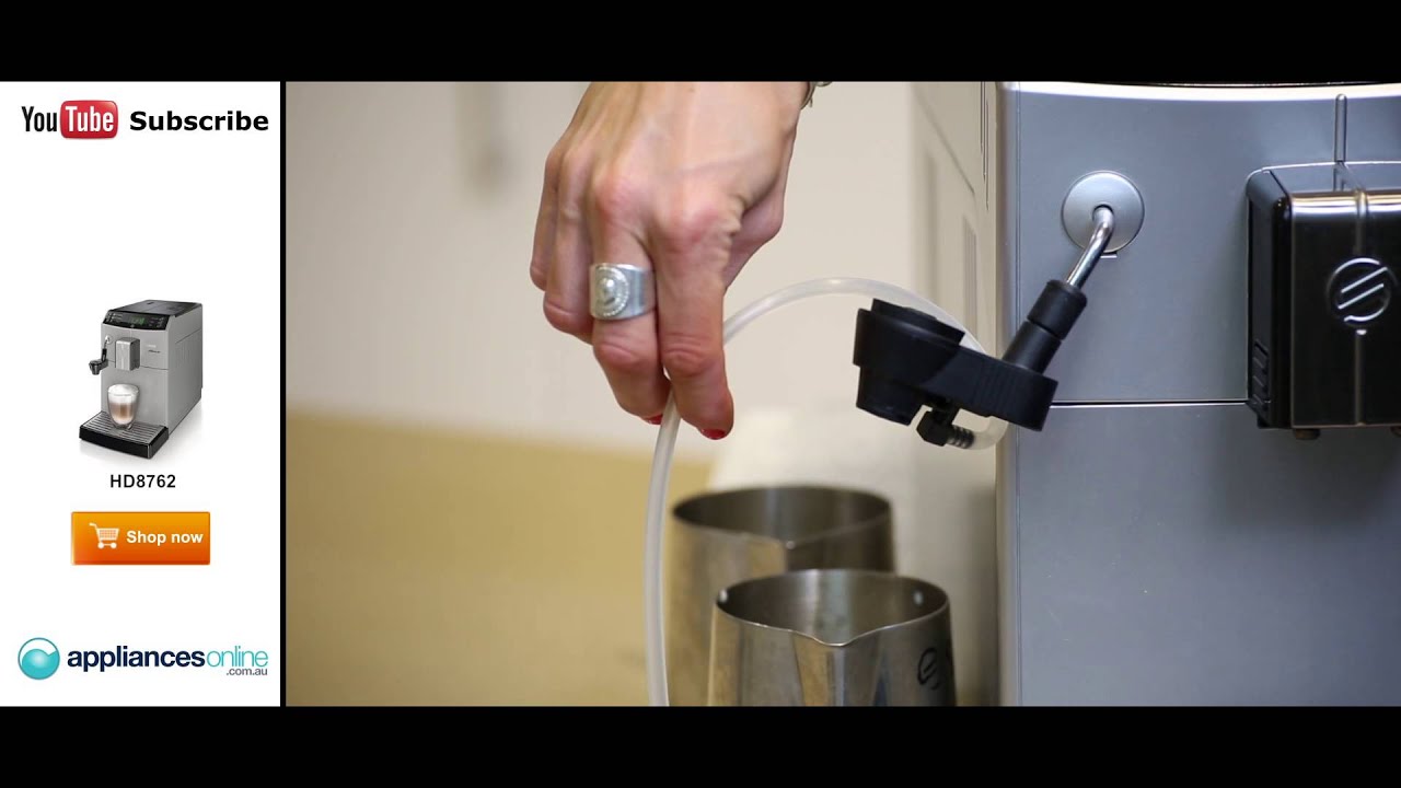 How to clean and maintain your Philips Saeco HD8762 Appliances Online