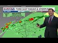 Cold front to bring scattered strong to severe storms across the area this Friday