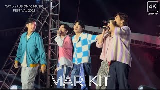 GAT - MARIKIT ( Live Performance ) at Fusion 10 : The Philippines Music Festival 2025✨