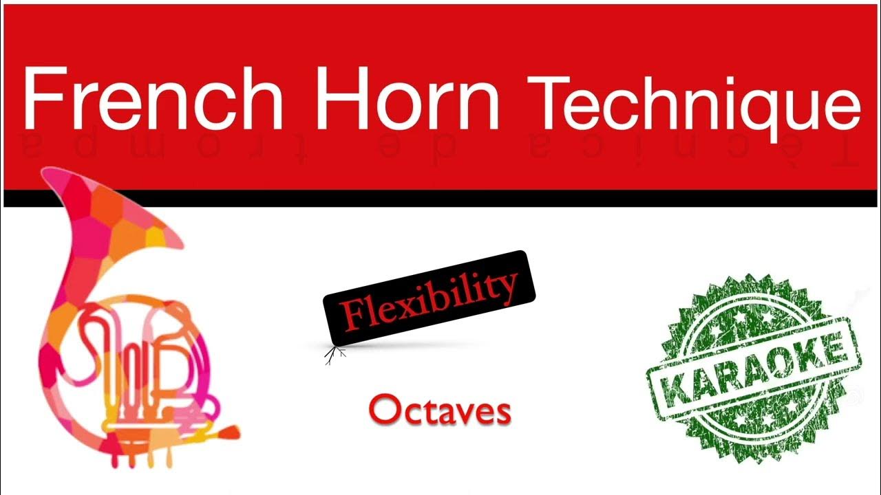 French Horn Technique 29. OCTAVES. Playalong YouTube
