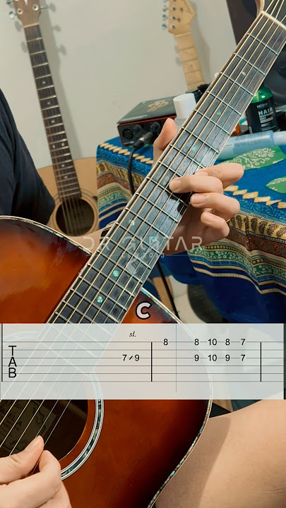 Masih Disini Masih Denganmu (Intro Dan Solo Guitar TAB) Goliath