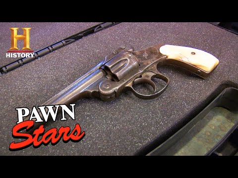 Pawn Stars: WILD, WILD MONEY for OUTLAWED Smith & Wesson Pistol (Season 6) | History