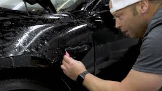 How To Install XPEL Paint Protection Film to Tesla Model 3 Fender