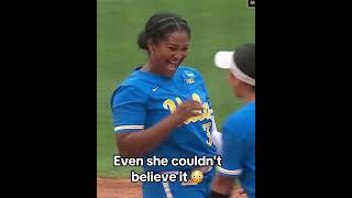 Her reaction time too 😮