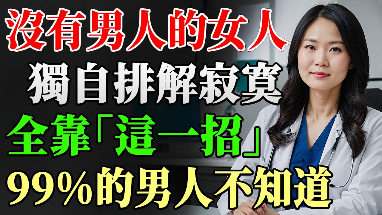 女人独自解闷的秘诀曝光！99%的男性完全猜不到，真相令人心疼