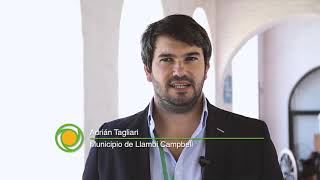 Adrián Tagliari Intendente de Llambi Campbell | Asamblea Nacional de Intendentes 2019