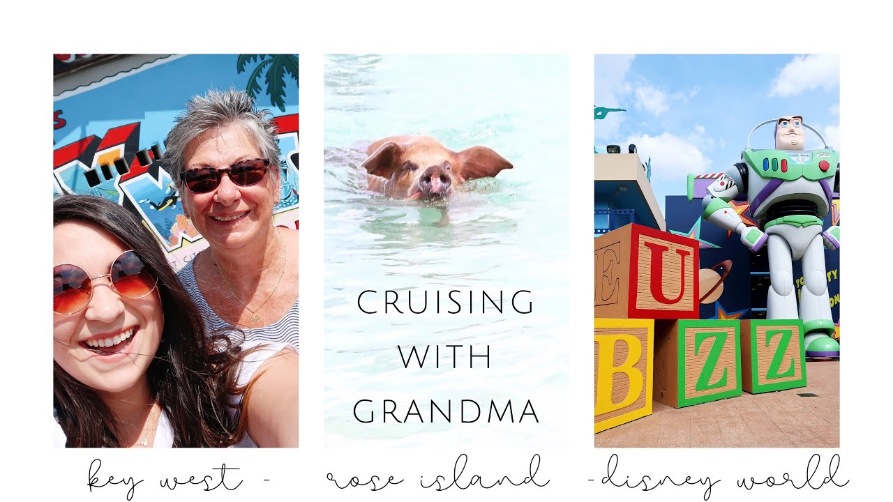 Cruising with Grandma!! | Royal Caribbean Majesty of the Seas | Key West | Bahamas | Disney World!