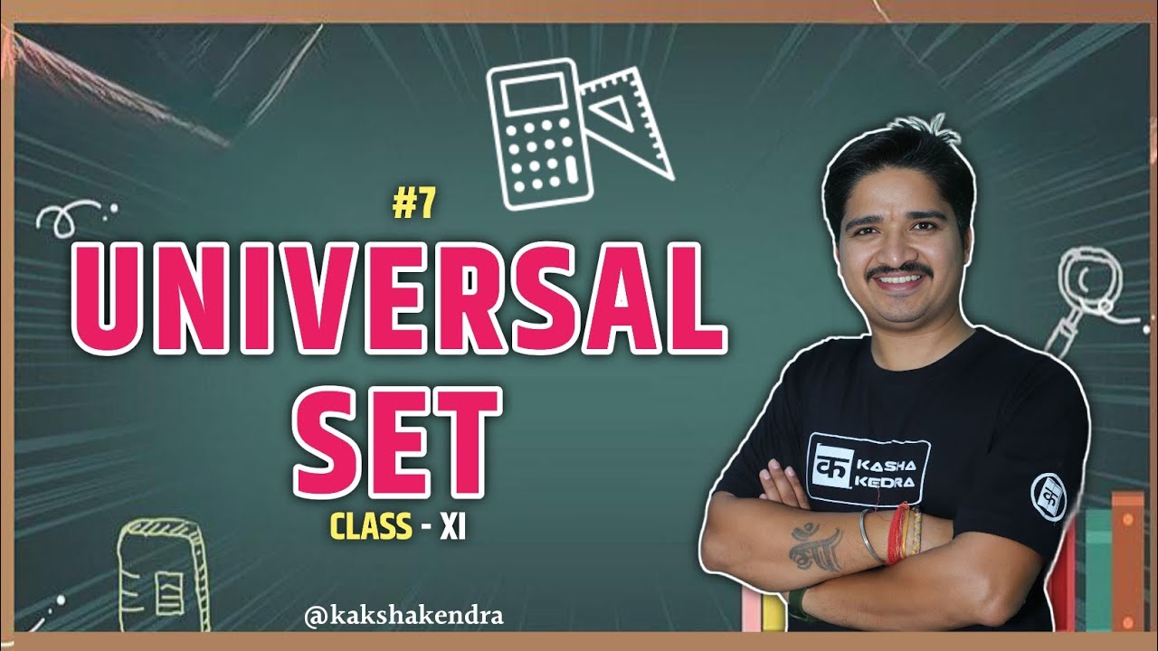 What Is Universal Set | Types Of Sets | Set Theory | Class 11 Maths ...