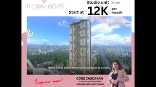 The Erin Heights AVP/Pre-selling Condo Near UP and New Era University.