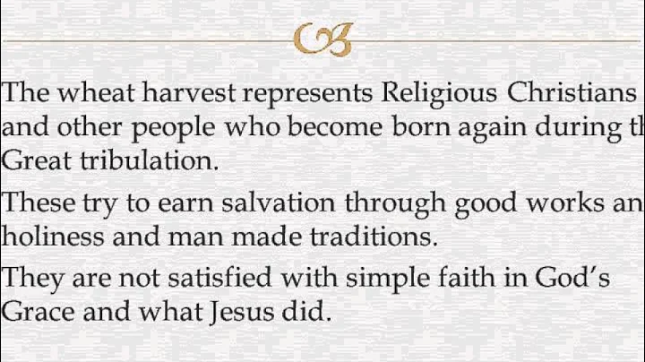 3 HARVESTS 2 RAPTURES